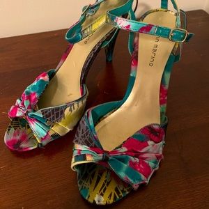 Floral 4” Heels
